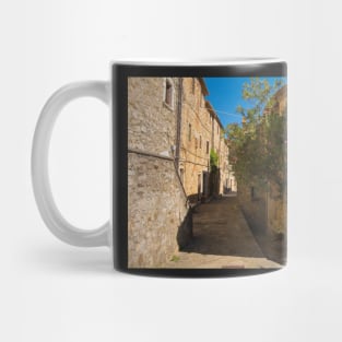 Street in Rocchette di Fazio, Tuscany Mug